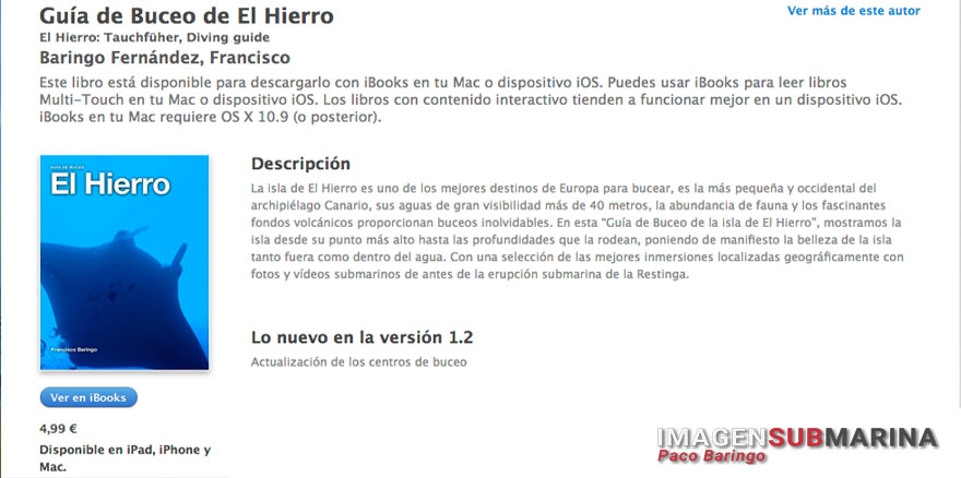 Ibook Gu&iacute;a de Buceo de El Hierro