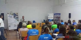 Proyecci&oacute;n Aventura Submarina Almer&iacute;a