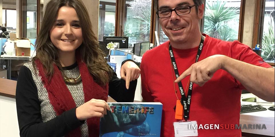 Gu&iacute;a de Tenerife en la biblioteca de PADI Europa